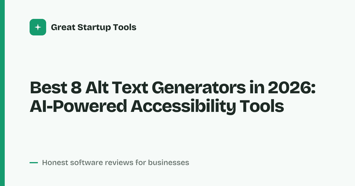 Cover for Best 8 Alt Text Generators in 2026: Automate Image Descriptions