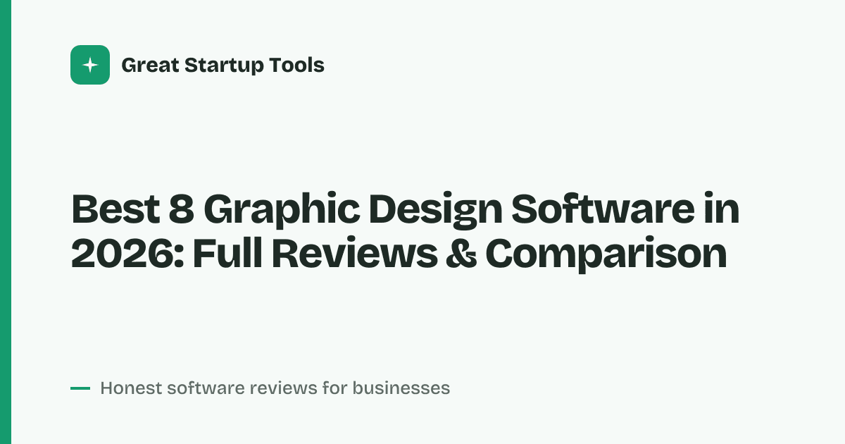Cover for Best 8 Graphic Design Software in 2026: Pro Picks & Value