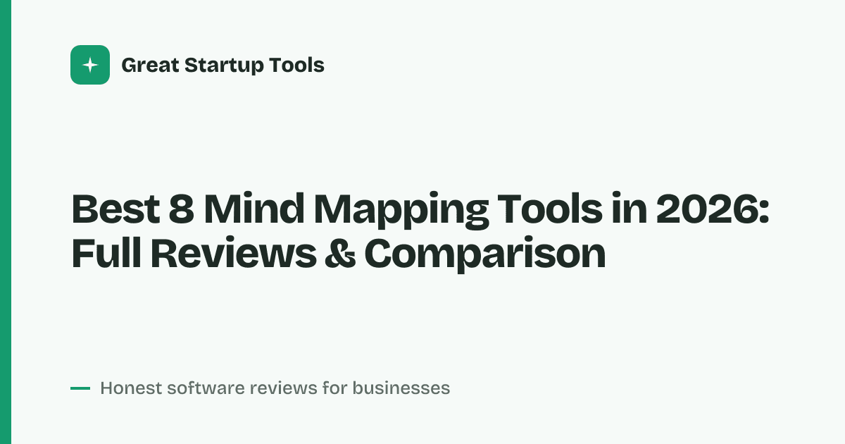 Cover for Best 8 Mind Mapping Tools in 2026: Unleash Your Creativity