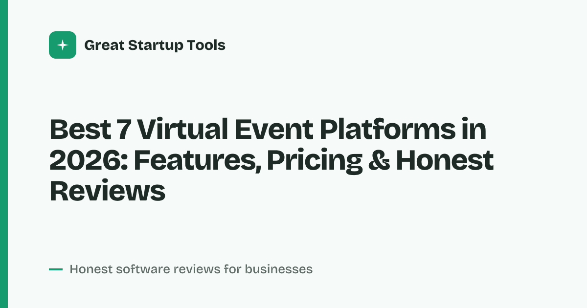 Cover for Best 7 Virtual Event Platforms in 2026: Your Ultimate Comparison